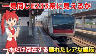 [Actually a rare train] What is the hidden, one-of-a-kind rare E233-5000 series formation among t...