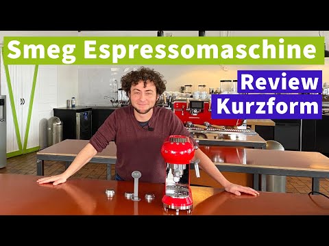 Smeg Espressomaschine ECF 01 Review - Kurzvariante Kaffeemacher-Video