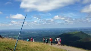 View from the top of Puy de Dôme