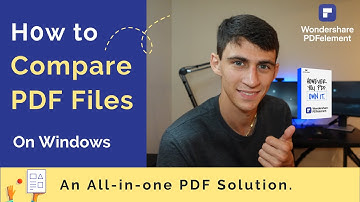 How to Compare PDF Files on Windows | Wondershare PDFelement 8