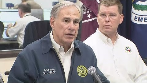 Texas winter weather: Gov. Abbott, others discuss state preparations | Livestream
