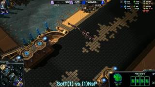 스타2 SofT vs NsP 4:4클랜전 3세트 screenshot 5