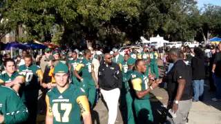 SLU Homecoming 2012 - Alumni Football Player Walk
