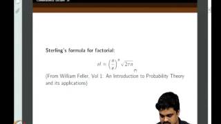 Mod-02 Lec-14 Sterling's Formula, Generalization of Binomial coefficients - Part (1)
