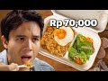 Nyoba nasi goreng buat orang diet 1 porsi rp 70000 