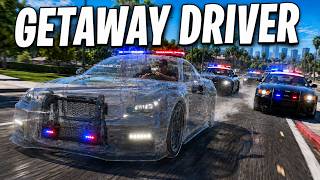 Full I Became A Getaway Driver in Invisible Cop Car in GTA 5 RP News