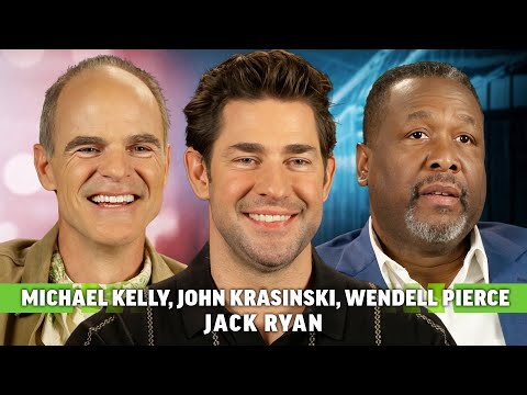 Jack Ryan Season 4 Interview: John Krasinski, Wendell Pierce & Michael Kelly