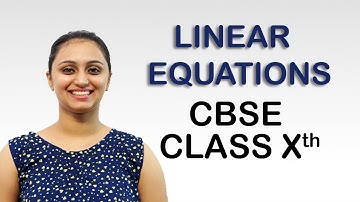 Introduction - Chapter 3 - Pair of Linear Equations in Two Variable, CBSE Class 10th Maths- 2023-24