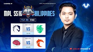 🔴 LIVE | MPL PH S16 | PLAYOFFS DAY 1 |  RESTREAM