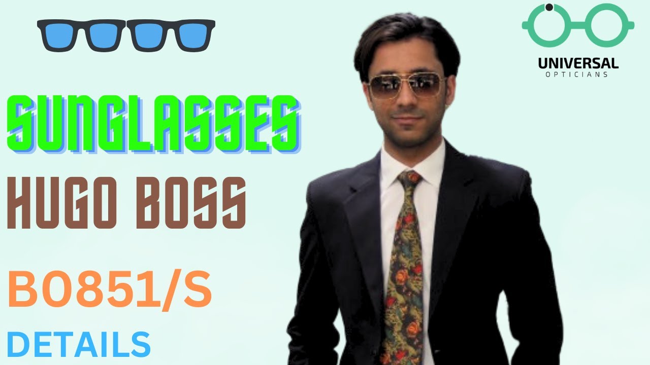 Hugo Boss Sunglasses Details 