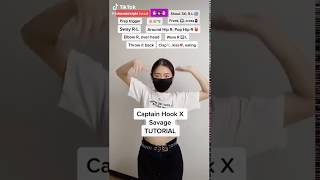 Captain Hook X Savage Dance Tutorial  Tiktok