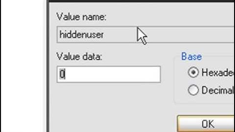 How to create a hidden xp account!
