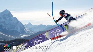 Famous Mikaela Shiffrin highlights the top moments in slalom Run 1 | Winter Olympics 2026 | NBC Sports Net Worth