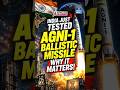 India Successfully Tests Agni-1 Missile | Agni Missile Explained  | UPSC | NEXT IAS