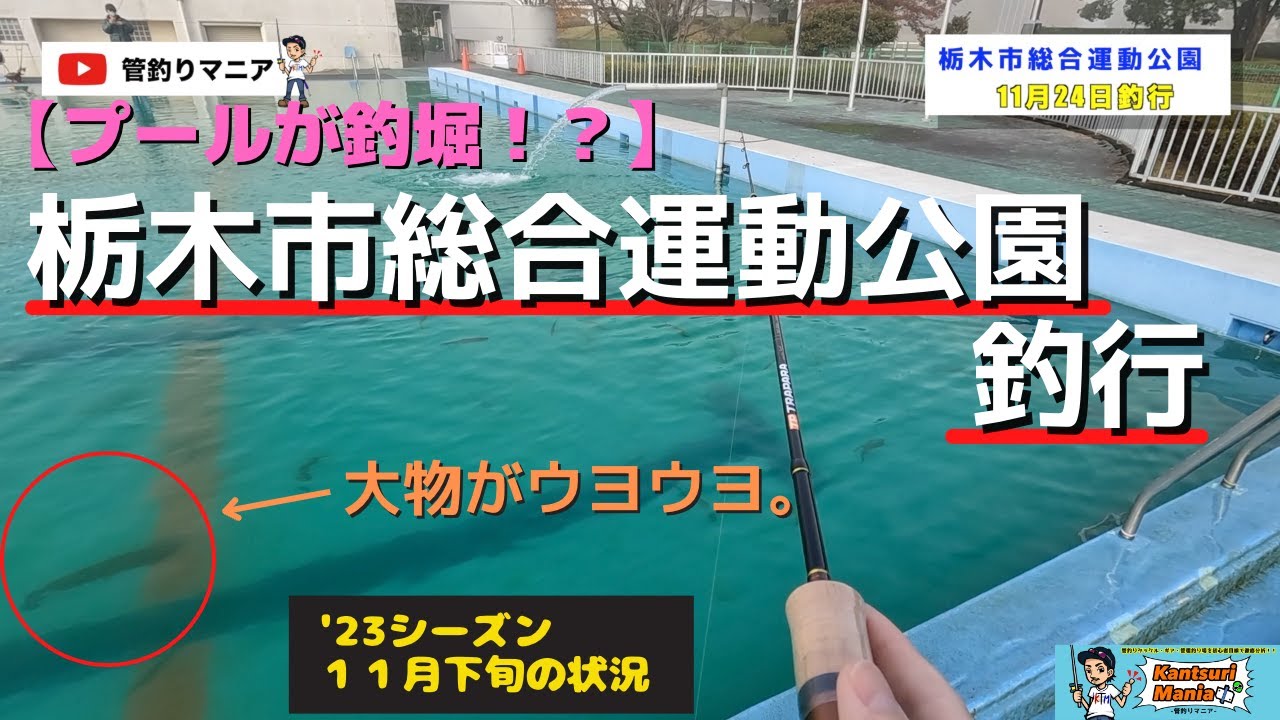 栃木 市 運動 公園 釣り(01)