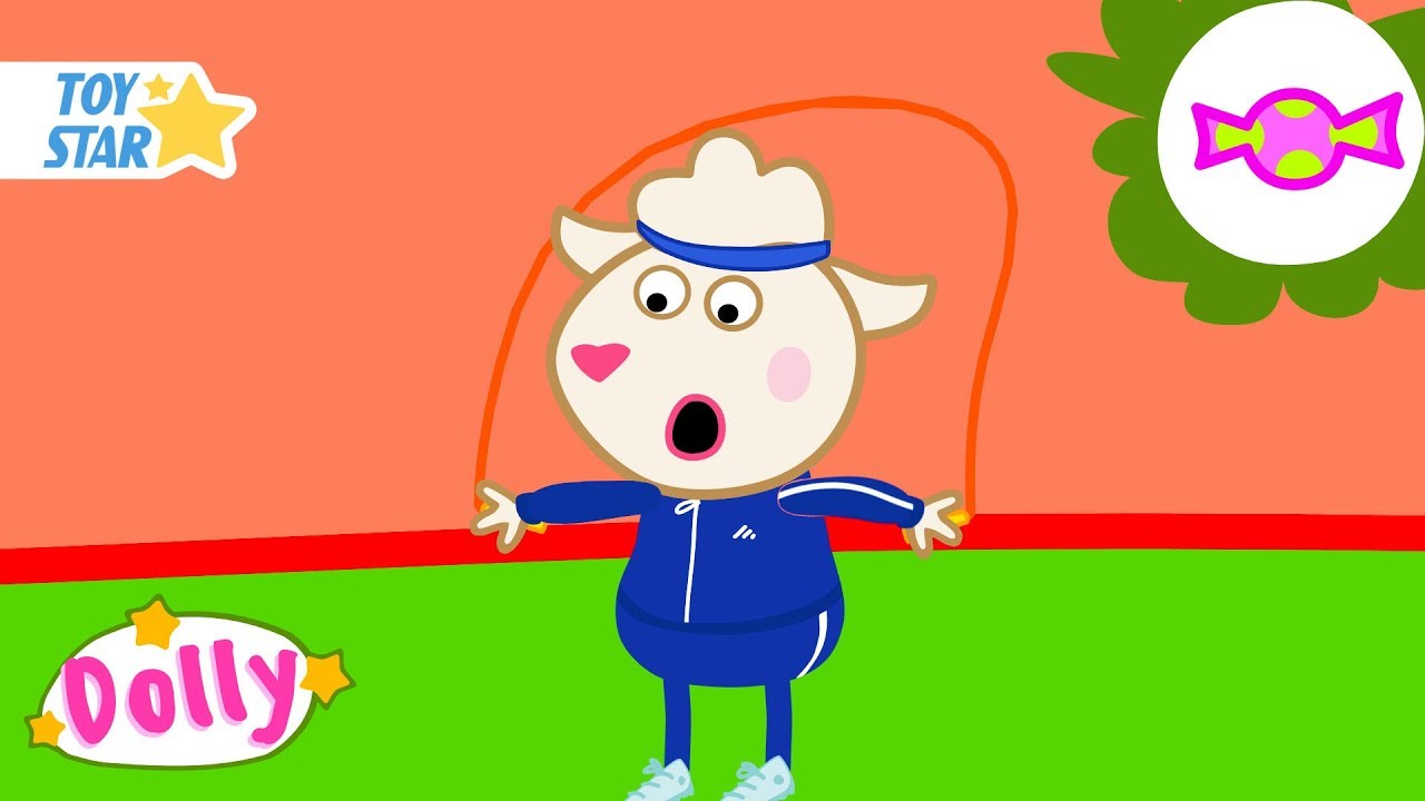 Dolly and friends New Cartoon For Kids | doing sport | Season 1 Episode #125 Full HD