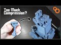 Getting high compression for the 3d printed gas engine part 2