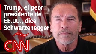 Schwarzenegger tras asalto al Capitolio: Trump pronto será tan irrelevante como un viejo tuit