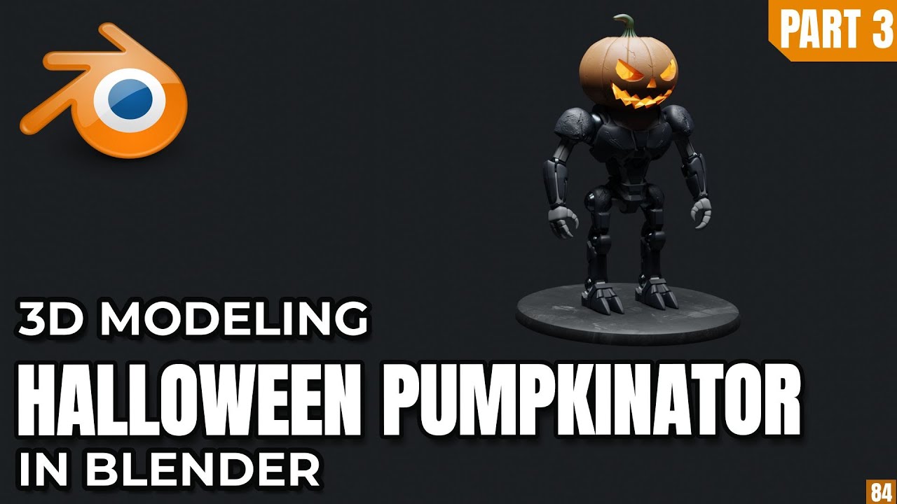 Halloween Pumpkinator: Part 3 - Arms & Mechanical Details