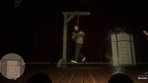 What happens if we don’t save Benjamin Lazarus from hanging? - RDR2 -