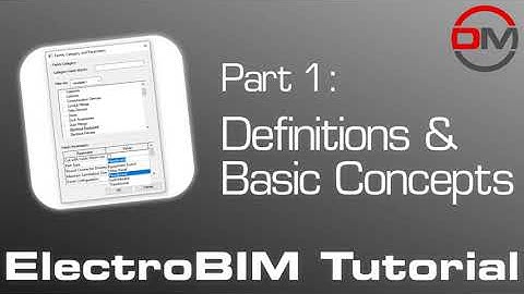 ElectroBIM for Revit Tutorial | Part 1: Definitions & Basic Concepts