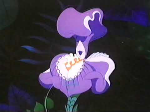 Alice in Wonderland (1951) - The Flowers Chase Alice Away