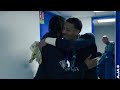 La joie dans les vestiaires après le succès face à Angers (3-1)