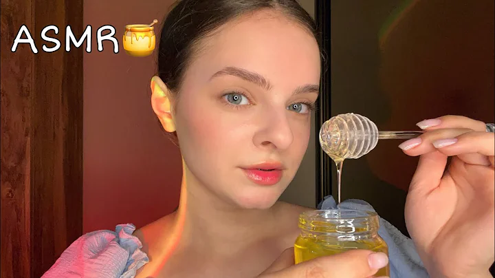 ASMR 🍯 Honey Spoons, Mouth Sounds & Visuals ✨