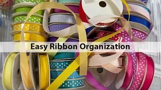 Even Easier Ribbon Organization