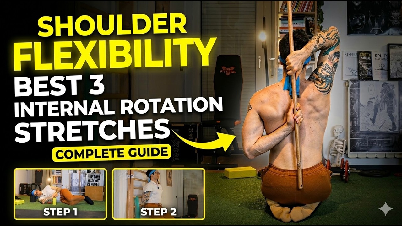 Shoulder Flexibility: 3 Best Internal Rotation Stretches (Fix Tight ...