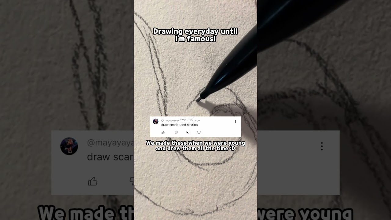 Drawing everyday until I’m famous! | Day 1 