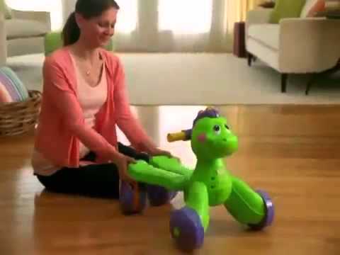 Fisher Price ходунки каталка Dino от prokatoys.ru