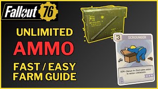 Unlimited AMMO Farm and World Item Reset Guide Fallout 76