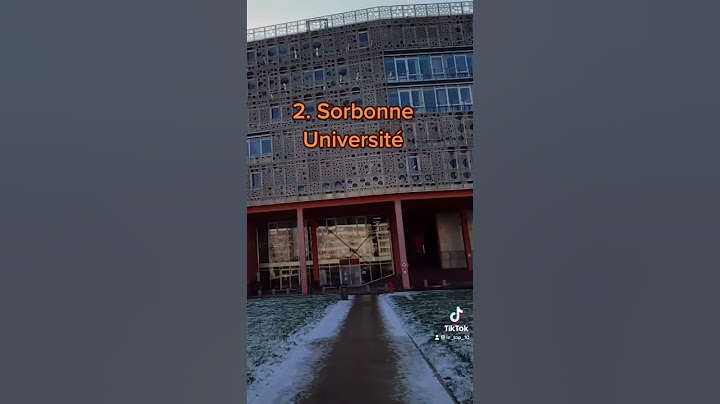 Top 5 des meilleures universités de France