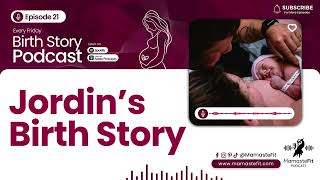 MamasteFit Podcast Birth Story 21: Jordin's Epidural Birth Story and Prenatal Anxiety