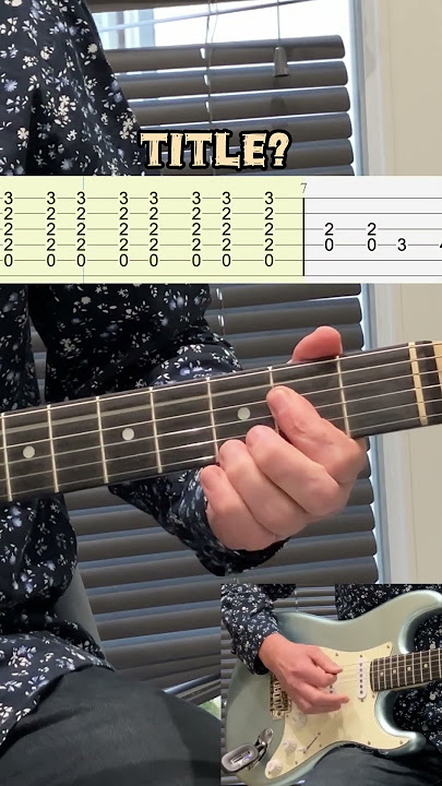 Title? #easyguitartabs #easyguitartutorial #bestguitarlessons