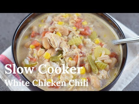 Slow Cooker White Chicken Chili