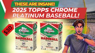 NEW PRODUCT!🚨 2025 Topps Chrome Platinum Baseball Blaster Review!