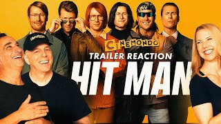 Hitman Trailer Reaction! Glen Powell | Richard Linklater!