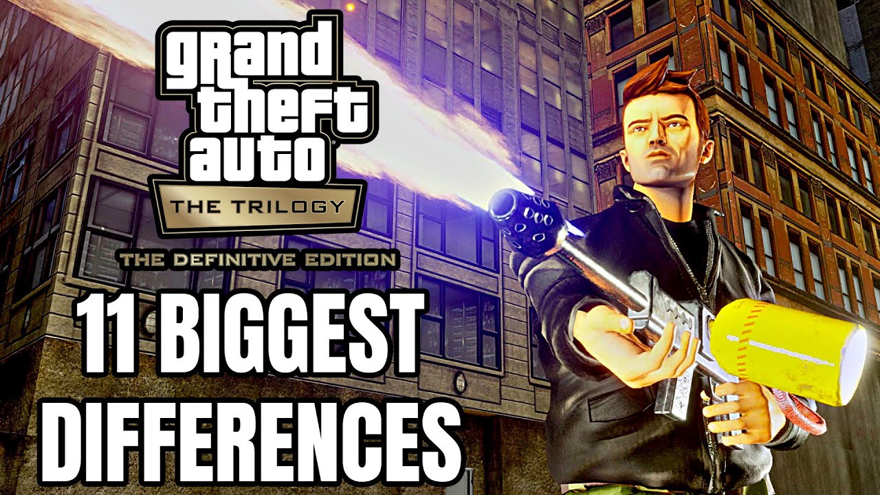 Grand Theft Auto Trilogy Remaster vs The Originals - 11 BIGGEST Differences You Need To Know