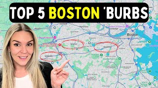 Top 5 BOSTON Suburbs to Move to in 2025! 🤯 [Best for Families]