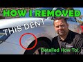 HOW I REMOVED THIS DENT | PDR EXPLAINED HOW TO | By Dent-Remover