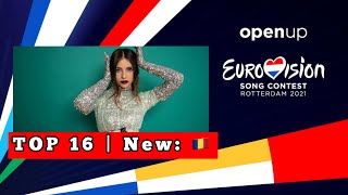 Eurovision Song Contest 2021 | TOP 16 New: 🇷🇴