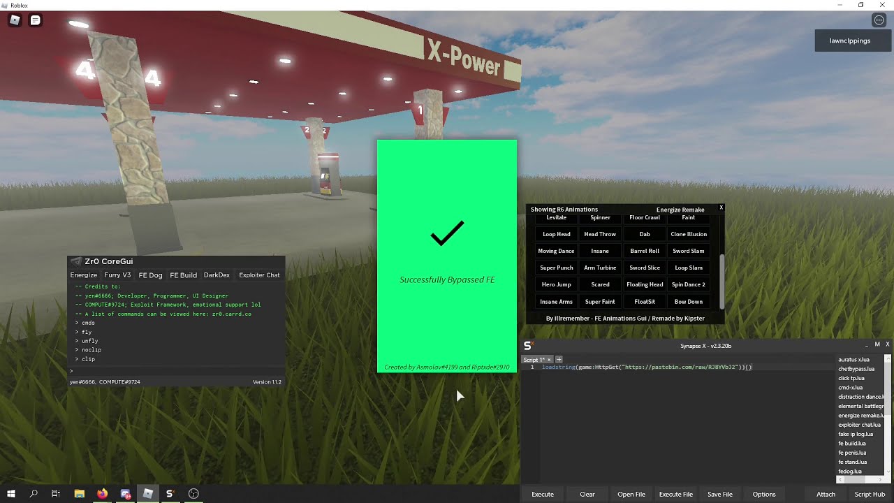 Zr0 Roblox Script Hub Showcase YouTube