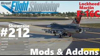 Lockheed Martin F-16C Aerosoft -Showcase #212- Mods & Addons for Microsoft Flight Simulator 2020 4K screenshot 1