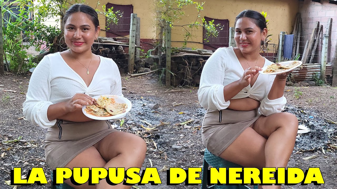 LA PUPUSA DE NEREIDA REYES - Parece que Nereida Tiene La Pupusa Más Grande del Canal