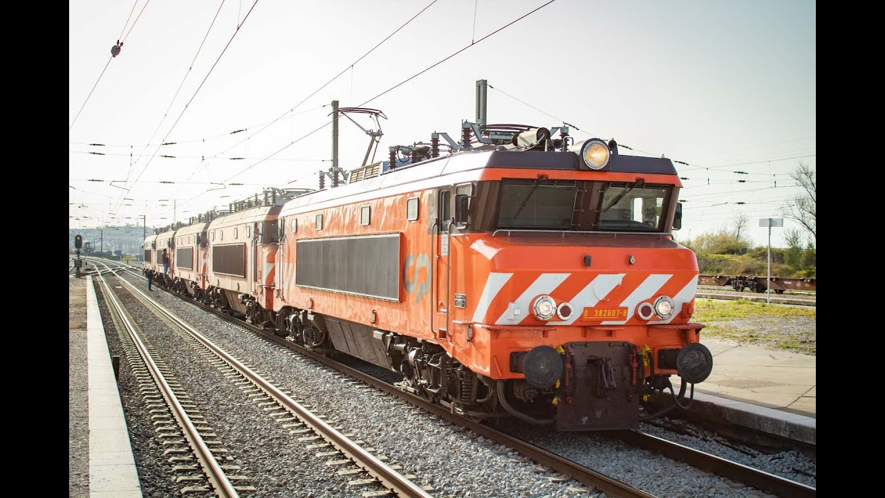 Resgate das Alsthom 2600 da CP - Comboios de Portugal | Alfarelos - Fevereiro de 2022