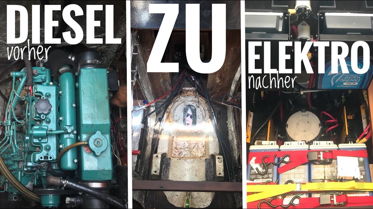 Diesel raus - E-Motor rein: Der KOMPLETTE Umbau unseres Antriebs der 7seas || Teil 5