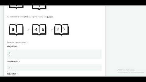 Drawing Book | hackerrank solution