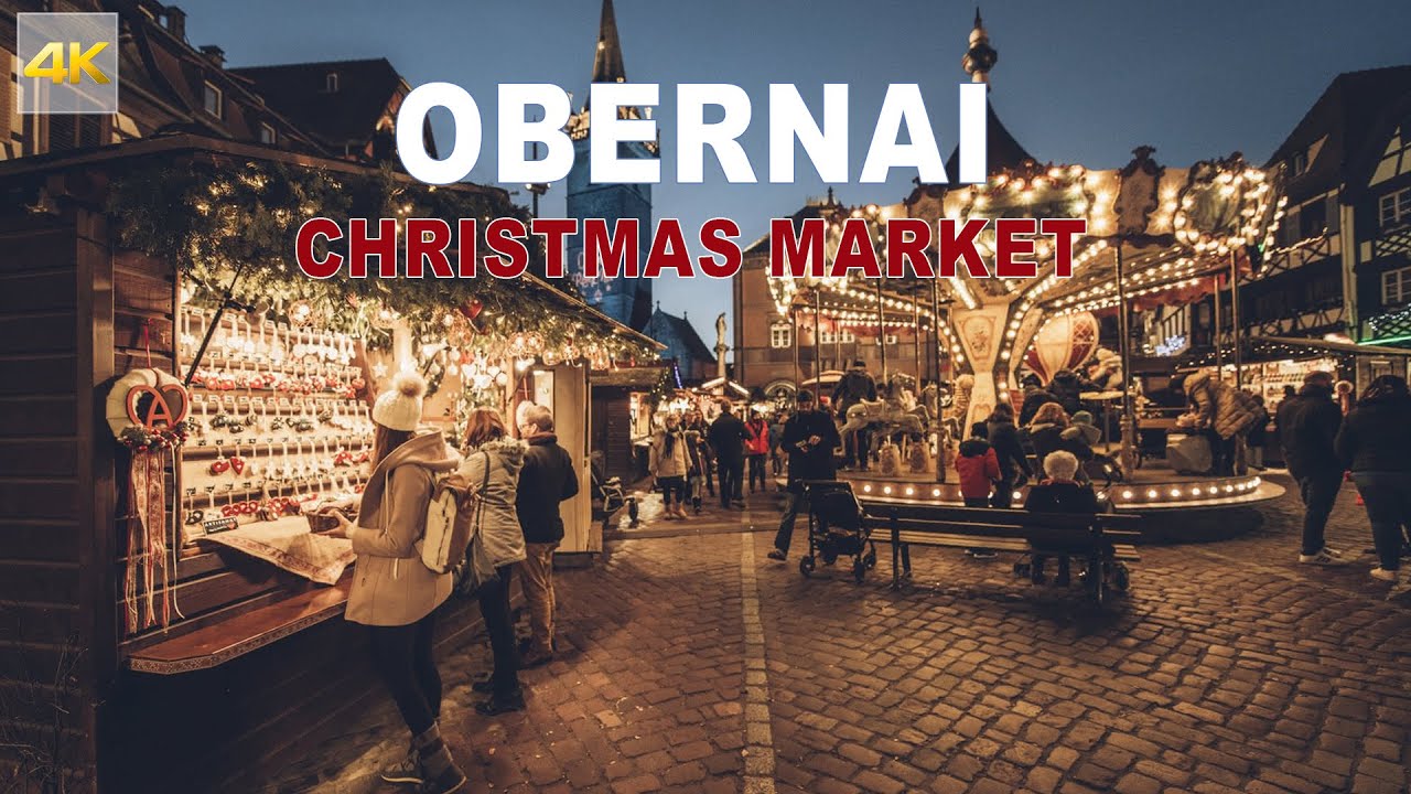 Obernai Christmas Market 🎄 France 🇫🇷